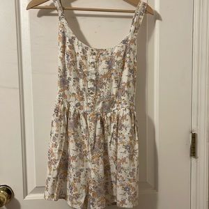 Abercrombie floral romper